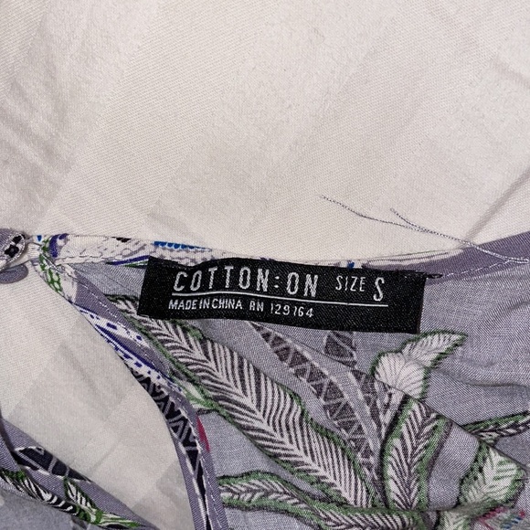 Cotton On floral lace purple romper - Picture 5 of 5